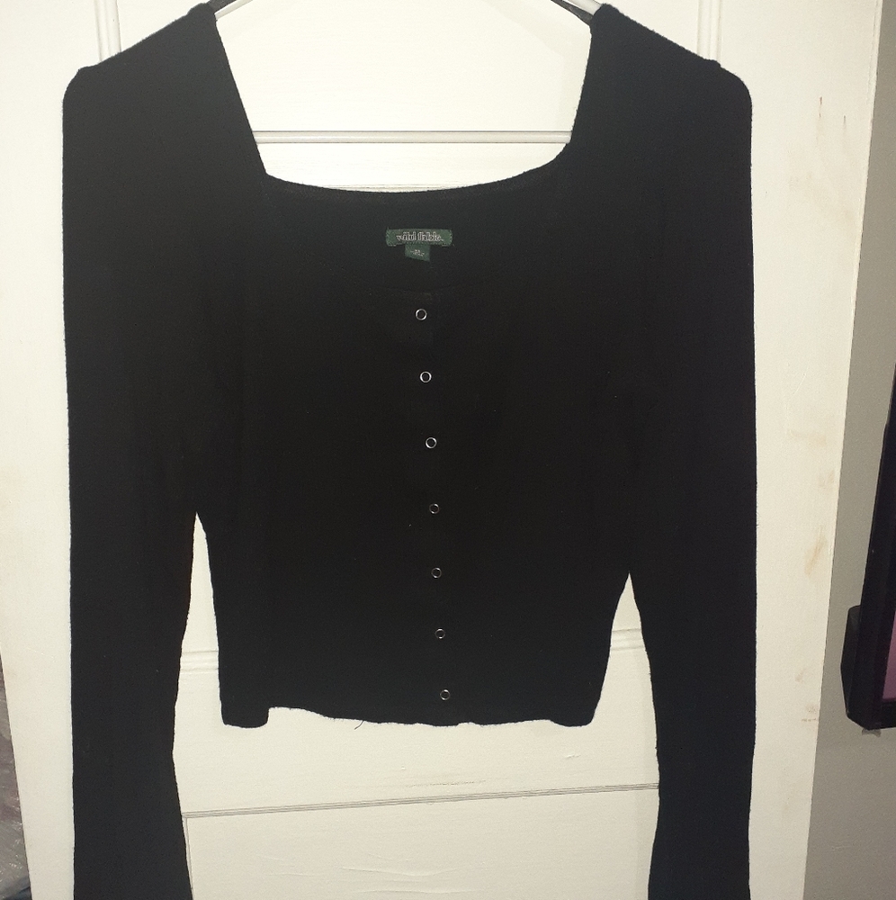 Long Sleeve Crop Top